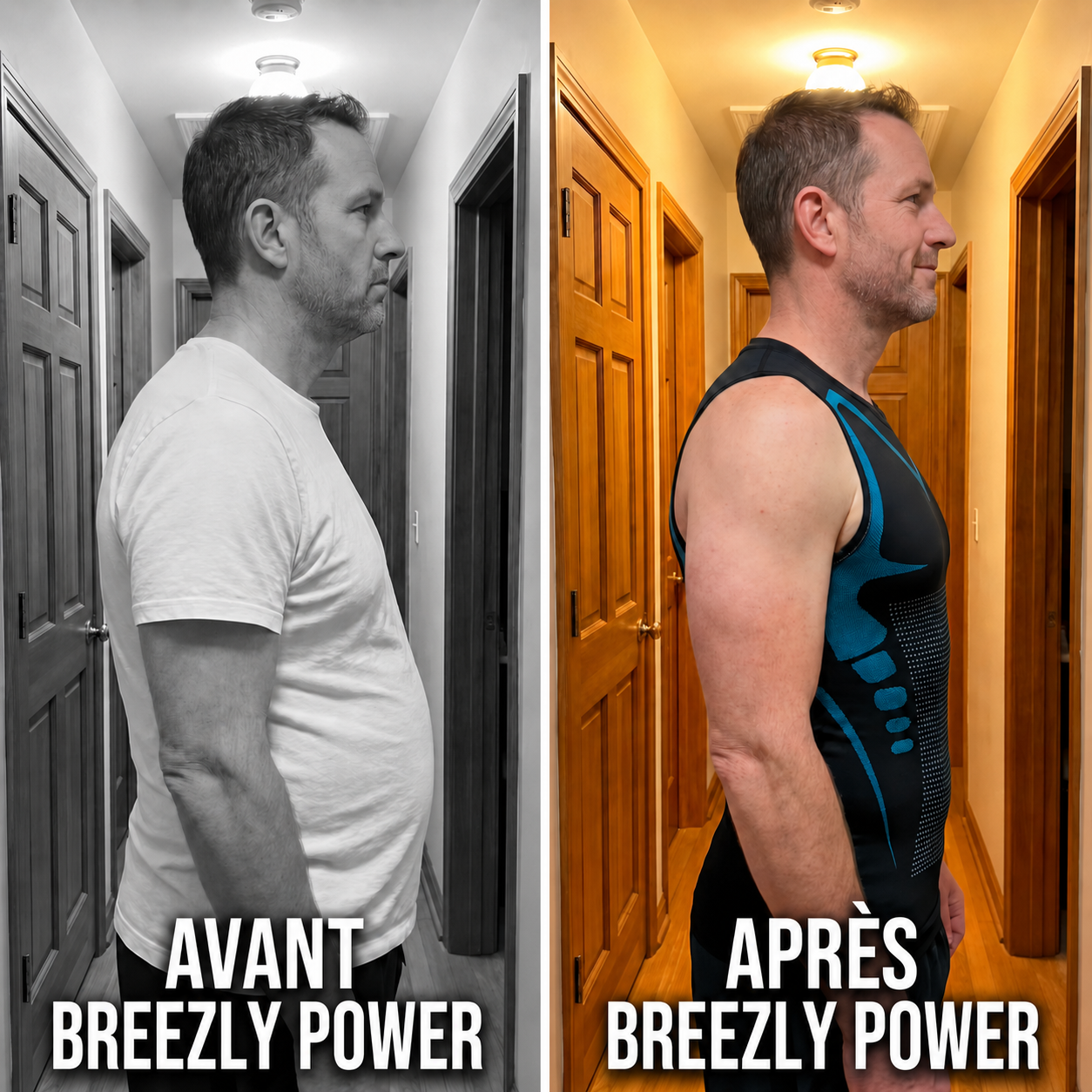 Breezly power | Ventre Plat. Retrouvez confiance en vous.