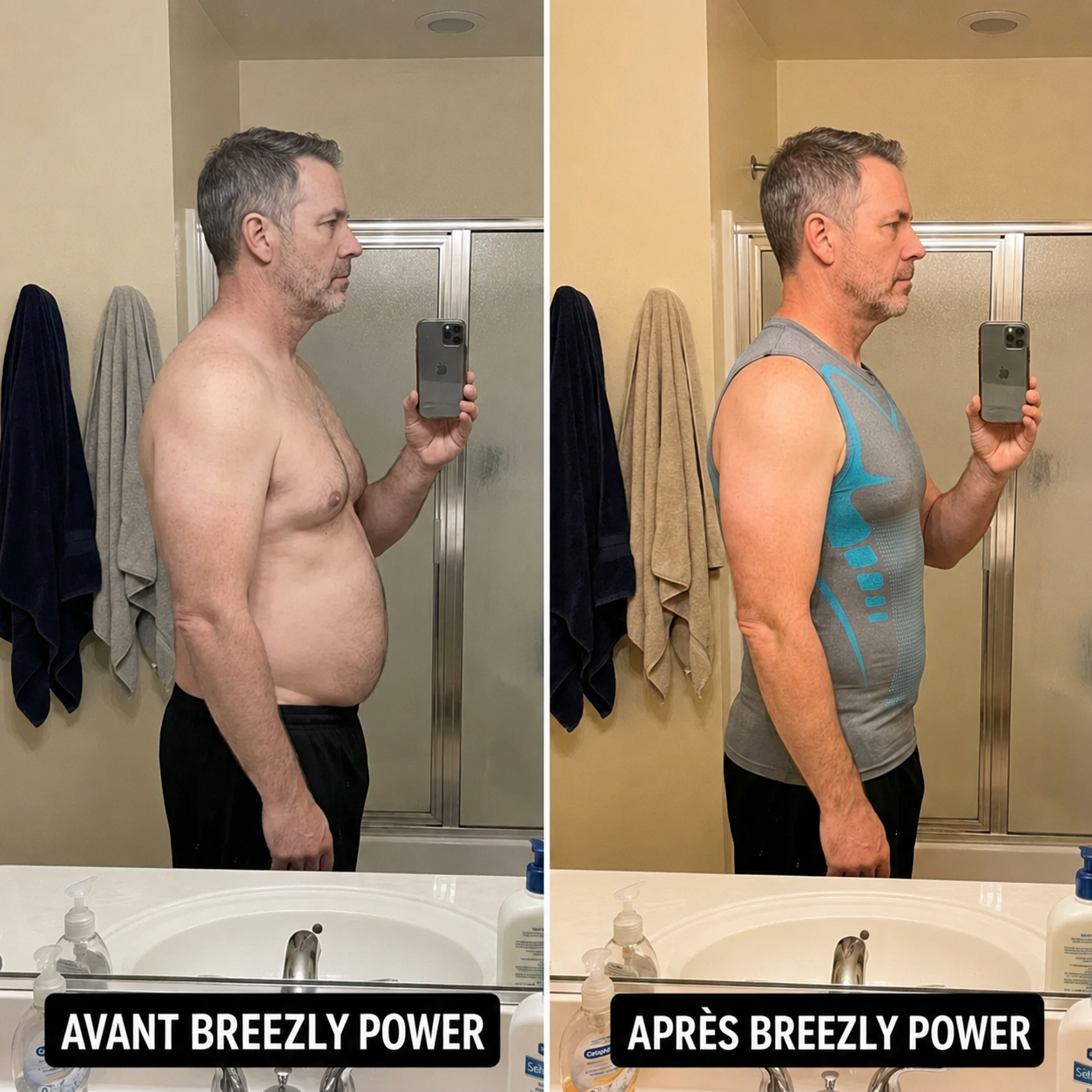Breezly power | Ventre Plat. Retrouvez confiance en vous.